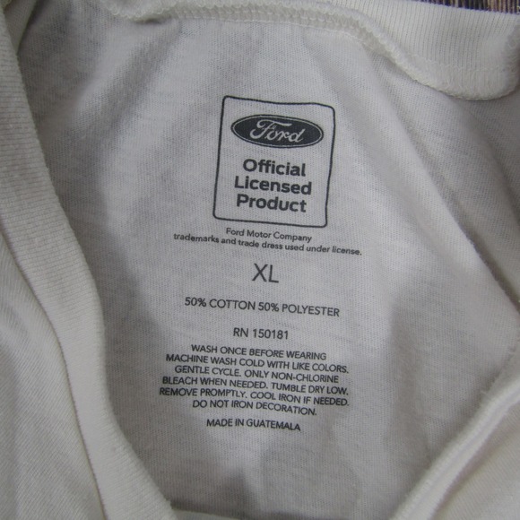 Ford Bronco Shirt Mens XL White America's Original SUV Graphic T-Shirt - Picture 2 of 5